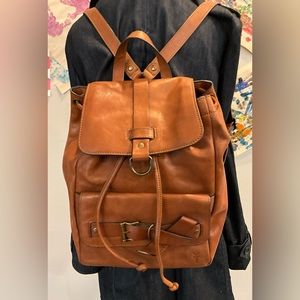AUTHENTIC LEATHER FRYE BACK PACK